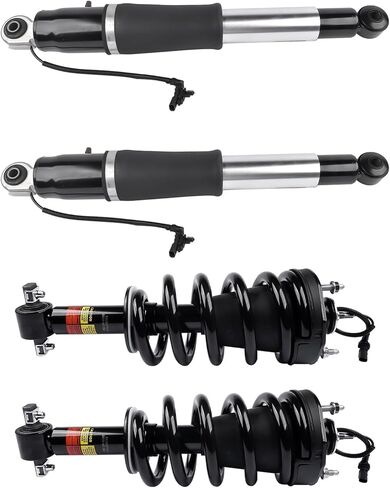 GELUOXI 84176631 84176675 Front & Rear Shocks Struts Assembly Replacement for 2015-2020 Cadillac Escalade Chevy Tahoe Suburban GMC Yukon XL in Saudi Arabia