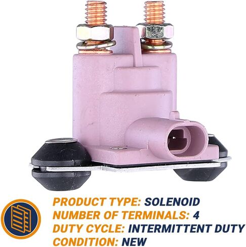 مكونات الملف اللولبي الطرفية الجديدة 12 فولت 4 بالإضافة إلى أنها متوافقة مع EVINRUDE E40DELSRC 2004 E200DCXSOC 2005 E200DHLSDF 2006 E115DBXSUC 2007 E115DBXSCR 2008 E115DBXSEF 2009 0586774 in Kuwait