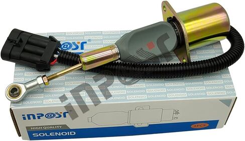 Shut Off Solenoid For New Holland Agricultural Tractor 12V 1751ES-12A6UC4B3S1 SA-4161-12 87801213 F2NN9D278BA in Saudi Arabia