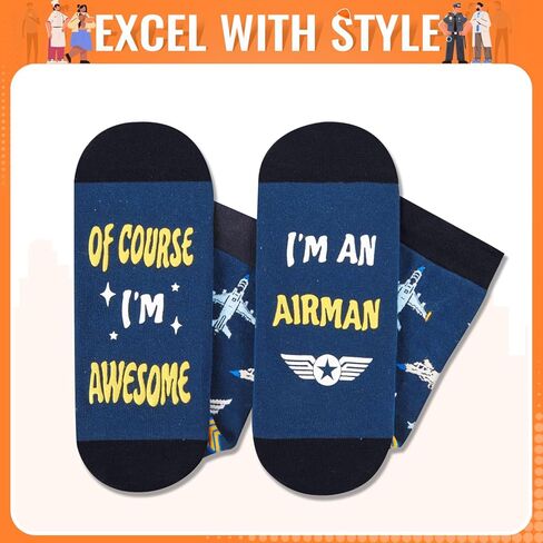 HAPPYPOP Veteran Gifts for Men - Navy, Air Force, Marine Corps Socks, Ideal Gifts for Veterans Day in Saudi Arabia