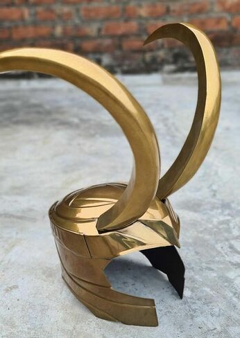Steel Helmet Marvel Character Loki Helmet Replica Thor Armour Knight Steel in Saudi Arabia