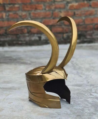 Steel Helmet Marvel Character Loki Helmet Replica Thor Armour Knight Steel in Saudi Arabia