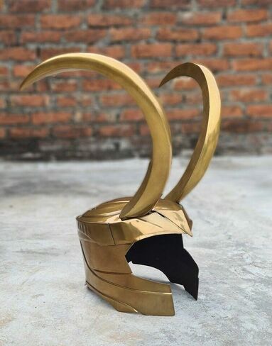Steel Helmet Marvel Character Loki Helmet Replica Thor Armour Knight Steel in Saudi Arabia