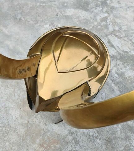 Steel Helmet Marvel Character Loki Helmet Replica Thor Armour Knight Steel in Saudi Arabia