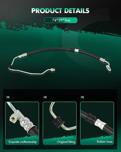 SCITOO 53713-SNA-A03 Power Steering Pressure Hose assembly Fit for Honda for Civic 2006-2011 in Saudi Arabia