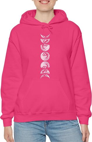 TEEAMORE Lunar Phases Sweatshirt & Hoodie Phases of the Moon Sweatshirt & Hoodie #0570 in Saudi Arabia