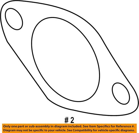 Ford CV6Z-9450-C, Exhaust Pipe Connector Gasket in Saudi Arabia