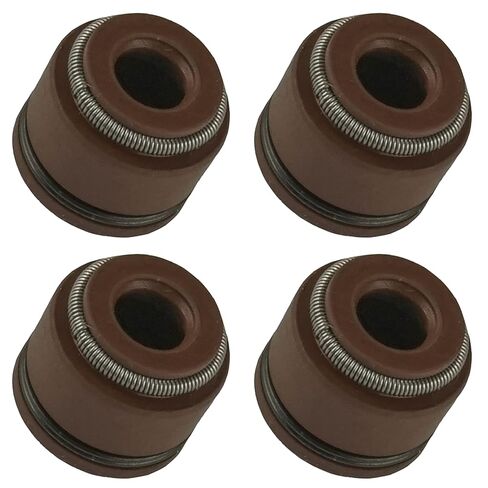 Caltric 4X Valve Stem Seal Compatible with Suzuki Eiger 400 2002 2003 2004 2005 2006 2007 in Saudi Arabia