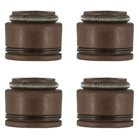 Caltric 4X Valve Stem Seal Compatible with Suzuki Eiger 400 2002 2003 2004 2005 2006 2007 in Saudi Arabia