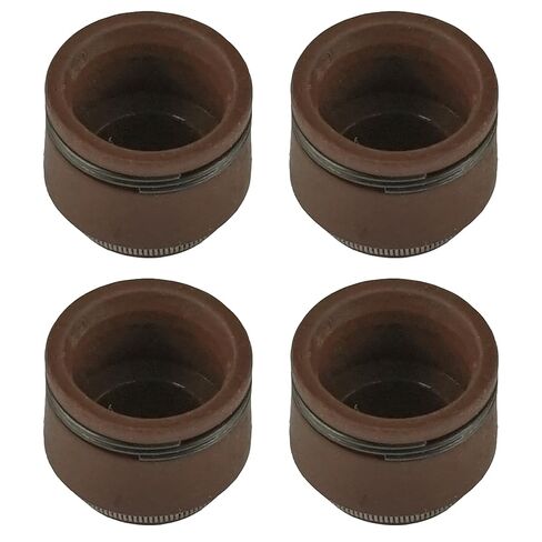 Caltric 4X Valve Stem Seal Compatible with Suzuki Eiger 400 2002 2003 2004 2005 2006 2007 in Saudi Arabia