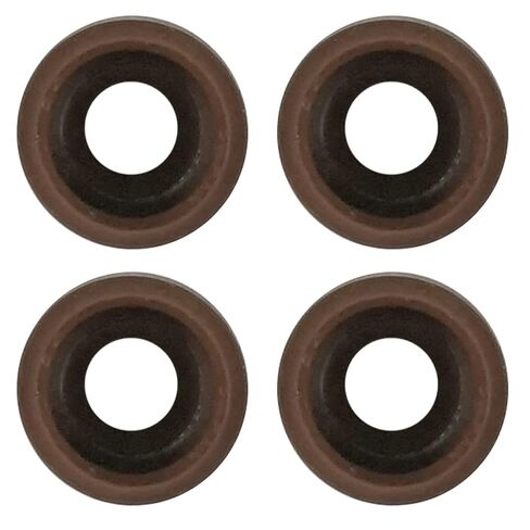 Caltric 4X Valve Stem Seal Compatible with Suzuki Eiger 400 2002 2003 2004 2005 2006 2007 in Saudi Arabia