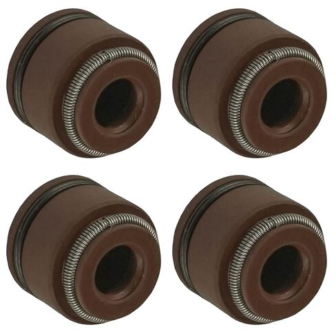 Caltric 4X Valve Stem Seal Compatible with Suzuki Eiger 400 2002 2003 2004 2005 2006 2007 in Saudi Arabia