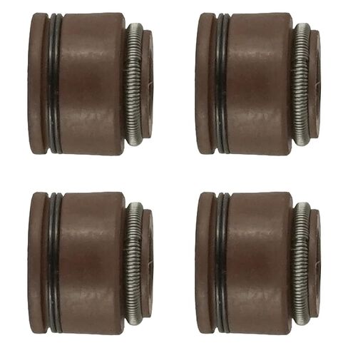 Caltric 4X Valve Stem Seal Compatible with Suzuki Eiger 400 2002 2003 2004 2005 2006 2007 in Saudi Arabia