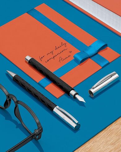 Faber-Castell Ambition Fountain Pen, Rhombus Black - Extra Fine in Saudi Arabia