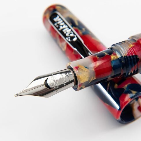 Conklin All American Fountain Pen Old Glory Special Edition – Medium Nib with Free 15ml Conklin Black Ink Bottle – Patriotic Luxury Writing Pen Gift for Collectors and Professionals in Saudi Arabia