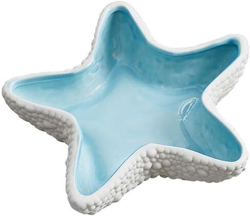 علبة مجوهرات من السيراميك على شكل نجم البحر لوحة حلية على شكل صدفة مائية منفضة سجائر على شكل قذيفة سيراميك شموع للعلاج العطري وعاء مزخرف لديكور الشاطئ الساحلي، فكرة هدية لإكسسوارات غرفة المنزل في عيد الميلاد in Kuwait