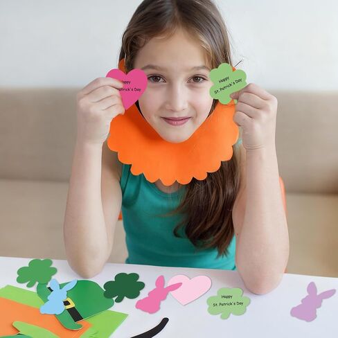 24 Pack St. Patrick's Day Easter Valentines Sticky Notes Memo Pads Heart Shamrocks Bunny Note Pad 480 Sheets Each Self Adhesive Notepads for Holiday School Classroom Party Decor in Saudi Arabia