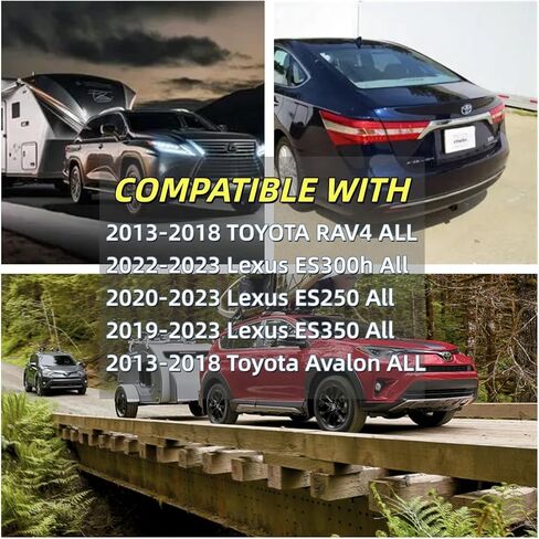 4 مجموعات أسلاك وصلة وصلة المقطورة (2013-2018 Toyota RAV4) in Kuwait