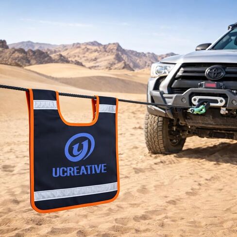Ucreative Vinyl Winch Cable Damper – Recovery Line Safety Dampener for Winch Cable & Synthetic Rope in Saudi Arabia