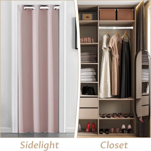 2 Pack Small Spring Tension Curtain Rod, Small Tension Curtain Rod No Drilling 7.28 to 11.8 Inch, Expandable Spring Loaded Curtains Rods for Windows,Kitchen,Closet,Cupboard,Door,Bookshelf (White) in Saudi Arabia