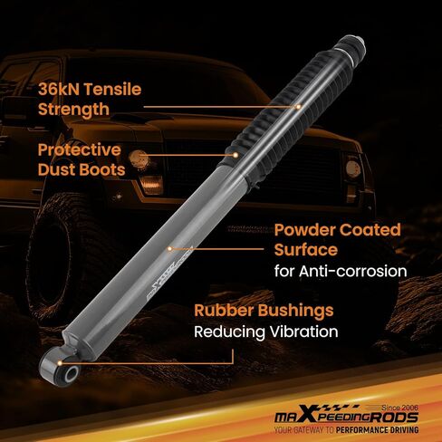 ممتص الصدمات الخلفي maxpeedingrods 0-3 بوصة لـ 2019-2023 Ram 1500 2WD 4WD، إصدار G1 in Saudi Arabia