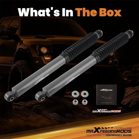 ممتص الصدمات الخلفي maxpeedingrods 0-3 بوصة لـ 2019-2023 Ram 1500 2WD 4WD، إصدار G1 in Saudi Arabia