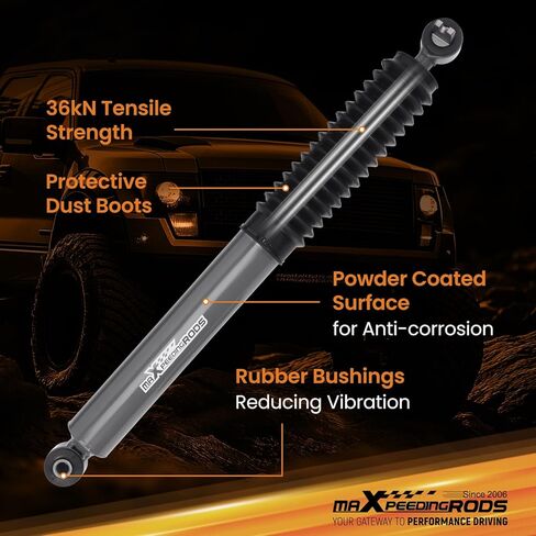 maXpeedingrods 0-3" Rear Shock Absorbers for Jeep Wrangler TJ 4WD 1997-2006, G1 Upgraded Version in Saudi Arabia