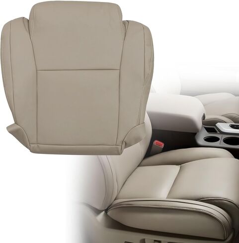 GXARTS Front Left Driver Side Bottom Replacement Microfiber Leather Seat Cover Gray #13 Compatible with Toyota Tundra 2007 2008 2009 2010 2011 2012 2013#13 in Saudi Arabia