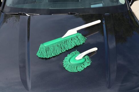 California Car Duster Detailing Combo Plastic Handle with Green Mop and Mini Duster 64445 in Kuwait