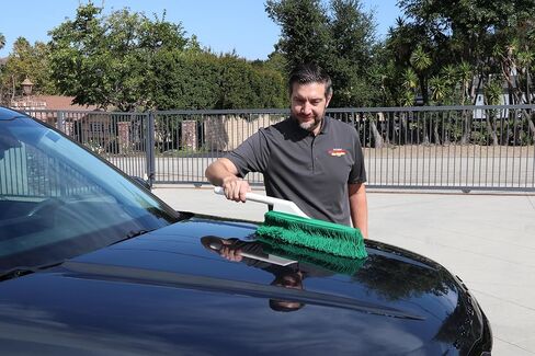 California Car Duster Detailing Combo Plastic Handle with Green Mop and Mini Duster 64445 in Kuwait