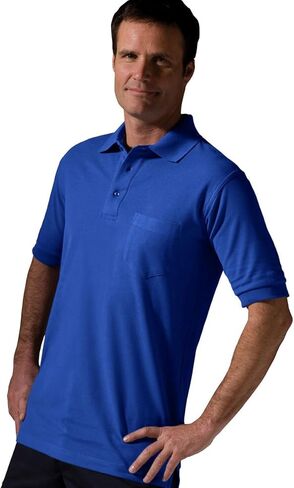 Edwards Garment Big and Tall Short Sleeve Pique Pocket Shirt in Saudi Arabia