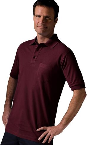 Edwards Garment Big and Tall Short Sleeve Pique Pocket Shirt in Saudi Arabia