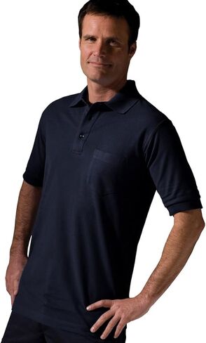 Edwards Garment Big and Tall Short Sleeve Pique Pocket Shirt in Saudi Arabia