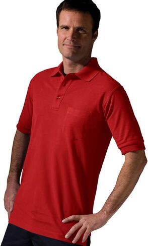 Edwards Garment Big and Tall Short Sleeve Pique Pocket Shirt in Saudi Arabia