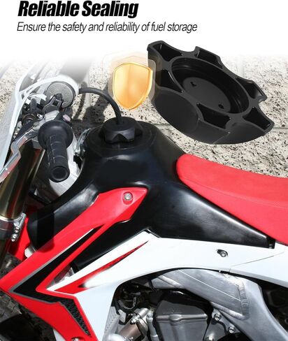 17620-GEL-770 Fuel Tank Gas Cap Fit for Honda XR100R XR80R XR70R XR50R 2001-2003 CRF150F CRF50F CRF125F CRF70F CRF230F CRF80F CRF100F CRF110F 2003-2024 in Saudi Arabia