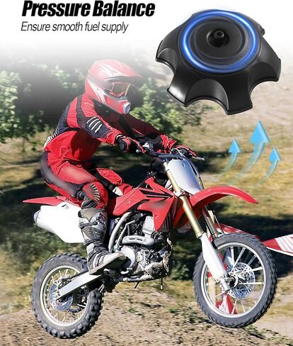 17620-GEL-770 Fuel Tank Gas Cap Fit for Honda XR100R XR80R XR70R XR50R 2001-2003 CRF150F CRF50F CRF125F CRF70F CRF230F CRF80F CRF100F CRF110F 2003-2024 in Saudi Arabia
