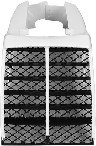 Gas Tank Side Covers, Radiator Cover Grill Stylish Protective Fit for Banshee 350 YFZ350 YFZ350LE YFZ350SE White ABS Plastic 2 Pieces in Saudi Arabia