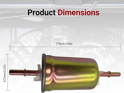 فلتر الوقود FG-1114 متوافق مع Ford E-150 E-250 E-350 E-450 2000-2008 Crown Victoria 1998-2011 بديل لسيارة Mercury Lincoln Town Car، يستبدل FG986B in Kuwait