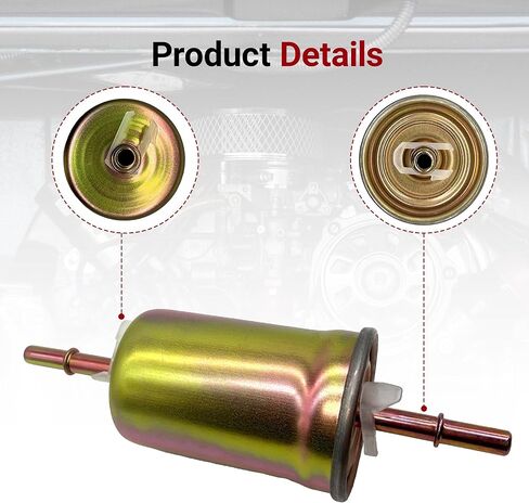 فلتر الوقود FG-1114 متوافق مع Ford E-150 E-250 E-350 E-450 2000-2008 Crown Victoria 1998-2011 بديل لسيارة Mercury Lincoln Town Car، يستبدل FG986B in Kuwait