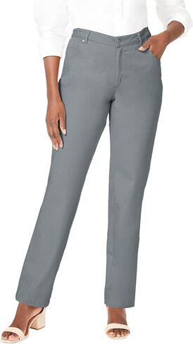 Jessica London Women's Plus Size Petite Classic Cotton Denim Straight-Leg Jean in Saudi Arabia