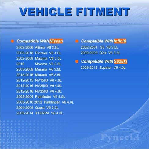 UF349 High-Performance Ignition Coils Set of 6 Compatible with Nissan Altima/Maxima/Murano/Frontier/Quest/Xterra/Pathfinder & Infiniti I35/QX4 3.5L V6 - Replaces C1406 224488J115 in Kuwait