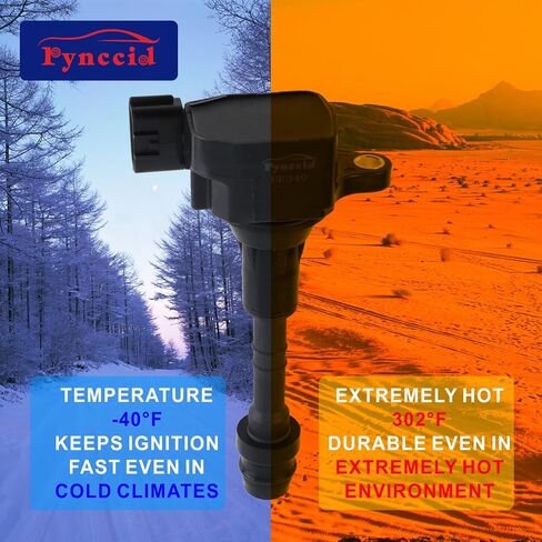 UF349 High-Performance Ignition Coils Set of 6 Compatible with Nissan Altima/Maxima/Murano/Frontier/Quest/Xterra/Pathfinder & Infiniti I35/QX4 3.5L V6 - Replaces C1406 224488J115 in Kuwait