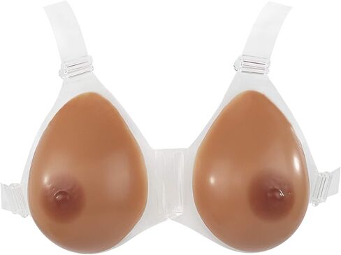 500-1400 جرام A-D كأس دمعة سيليكون أشكال الثدي الثدي وهمية لاستئصال الثدي كروسدرسر in Kuwait