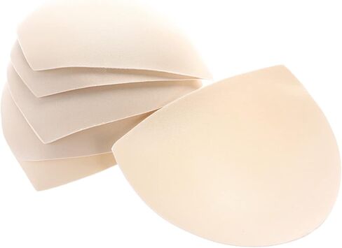 حشوات وسادات حمالة الصدر: 6 أزواج من وسادات ملابس السباحة الرياضية، إسفنجة دفع قابلة للإزالة للحصول على صدر جميل، خفيفة الوزن وهدية مناسبة للسفر in Kuwait