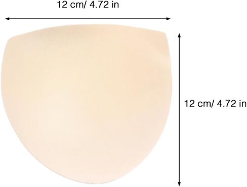 حشوات وسادات حمالة الصدر: 6 أزواج من وسادات ملابس السباحة الرياضية، إسفنجة دفع قابلة للإزالة للحصول على صدر جميل، خفيفة الوزن وهدية مناسبة للسفر in Kuwait