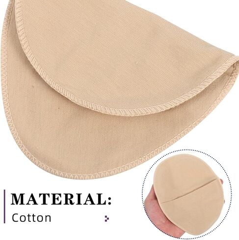 Breast Prosthesis Cover Bra Insert Sleeve Lightweight Cotton Protective Pad for Breast Forms Skin-Friendly Breathable Bra Accessories in Saudi Arabia