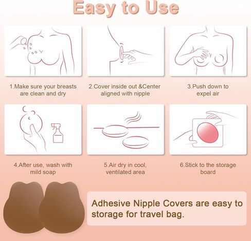 أغطية حلمات مع رفع للنساء، زوجان من حمالة صدر لاصقة قابلة لإعادة الاستخدام قابلة لإعادة الاستخدام لاصقة لرفع فطائر اللحم موكا in Kuwait