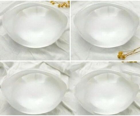 بتلات الثدي، زوج واحد من بتلات لاصقة من السيليكون - بطانة حمالة صدر شفافة وطبيعية للارتداء اليومي، معزز صدر مريح وغير مرئي، مثالي لبدلات السباحة والفساتين in Kuwait