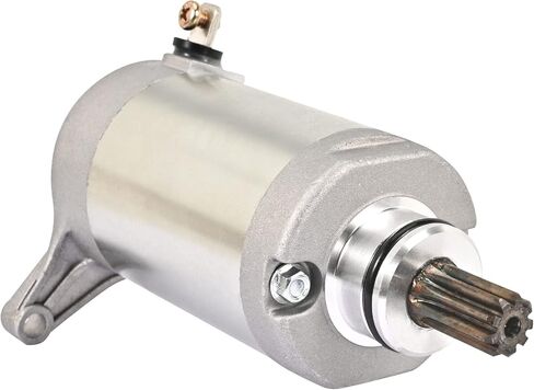 Starter Motor Compatible with Yamaha Motorcycle Starter V-Star 250 2008-2019, Virago XV250 1995-2007, XV250 Route 66 1988-2019, 12 Volt CCW 9-Tooth Spline 2UJ-81890-00-00， 2UJ-81800-03-00 in Saudi Arabia