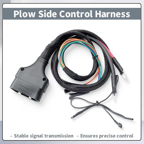 16160400 سرج التحكم الجانبي في المحراث متوافق مع SnowDogg CM100 EX75 EX80 EX85 MD68 Gen 1 سلك التحكم في محراث الثلج، أسلاك الموزعة in Kuwait